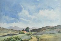ROAD IN THE GLENS by George D. Livingston at Ross's Online Art Auctions