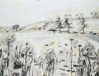 LITTLE LANDSCAPE, DERRIAGHY by Basil Blackshaw HRHA HRUA at Ross's Online Art Auctions