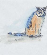 CAT by Gerard Dillon at Ross's Online Art Auctions