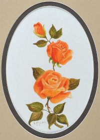 ROSES by E. McMullin at Ross's Online Art Auctions