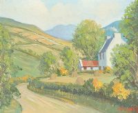 NEAR BALLYCASTLE, COUNTY ANTRIM by J.J. O'Neill at Ross's Online Art Auctions