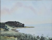 GARRON POINT, COUNTY ANTRIM by E. McMullin at Ross's Online Art Auctions