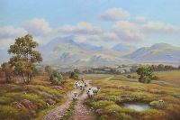 TRANQUILITY IN THE MOURNES by Wendy Reeves at Ross's Online Art Auctions