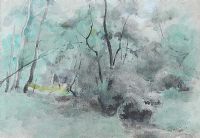 THE WOODS AT SEAFORDE by Tom Carr HRHA HRUA at Ross's Online Art Auctions