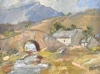 DUNNYWATER, MOURNE MOUNTAINS by Marjorie Henry RUA at Ross's Online Art Auctions