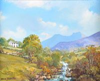 NEAR KILCOO, COUNTY DOWN by Denis Thornton at Ross's Online Art Auctions