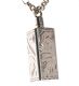 STERLING SILVER PERFUME BOTTLE PENDANT AND CHAIN at Ross's Online Art Auctions