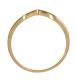18CT GOLD WISHBONE RING at Ross's Online Art Auctions
