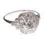 ART DECO STYLE DIAMOND PAVEMENT RING at Ross's Online Art Auctions