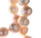 STRING OF LARGE COLOURED PEARLS WITH SILVER CLASP at Ross's Online Art Auctions