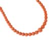 9CT GOLD CORAL NECKLACE at Ross's Online Art Auctions