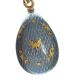 18CT GOLD AND ENAMEL FABERGE EGG PENDANT: LIMITED EDITION at Ross's Online Art Auctions
