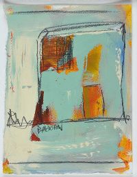 YELLOW JAR IN THE WINDOW by Basil Blackshaw HRHA HRUA at Ross's Online Art Auctions