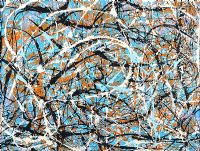 ELEGY TO JACKSON POLLOCK by Gerald G. Beattie at Ross's Online Art Auctions