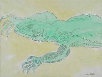 DRAGON LIZARD by George Campbell RHA RUA at Ross's Online Art Auctions