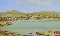 COAST AT BALLYGALLEY by Samuel McLarnon UWS at Ross's Online Art Auctions