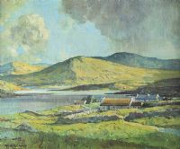 SUNSHINE & SHADOW, COUNTY DONEGAL by Maurice Canning Wilks ARHA RUA at Ross's Online Art Auctions