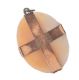 9CT ROSE GOLD OVAL CAMEO PENDANT WITH BOX at Ross's Online Art Auctions