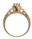14CT GOLD AND DIAMOND DRESS RING at Ross's Online Art Auctions