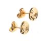 PAIR OF 18CT GOLD STUD EARRINGS at Ross's Online Art Auctions