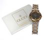GUCCI '9000G' GOLD-PLATED STAINLESS STEEL GENT'S WRIST WATCH at Ross's Online Art Auctions