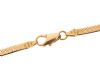 18CT GOLD HERRINGBONE-LINK NECKLACE at Ross's Online Art Auctions