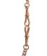 9CT ROSE GOLD ALBERT CHAIN WITH T-BAR AND CARNELIAN-SET 9CT GOLD FOB at Ross's Online Art Auctions