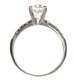 14CT WHITE GOLD AND DIAMOND ENGAGEMENT RING at Ross's Online Art Auctions