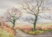 TREES BY THE LANE by Frank Egginton RCA FIAL at Ross's Online Art Auctions