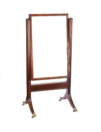 REGENCY CHEVAL MIRROR at Ross's Online Art Auctions