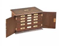 MAHOGANY CASED CANTEEN OF CUTLERY at Ross's Online Art Auctions