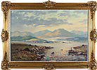 LOUGH ANURE IN THE ROSSES, DONEGAL by William Henry Burns at Ross's Online Art Auctions