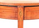 GEORGIAN INLAID MAHOGANY CONSOLE TABLE at Ross's Online Art Auctions