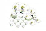 THIRTY-SIX PIECE AYNSLEY CHINA TEA SET at Ross's Online Art Auctions