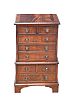 MINIATURE MAHOGANY CHEST ON CHEST at Ross's Online Art Auctions