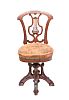 VICTORIAN MAHOGANY MUSIC SEAT at Ross's Online Art Auctions