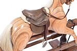 CARVED WOOD ROCKING HORSE at Ross's Online Art Auctions