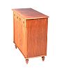 INLAID MAHOGANY SIDE CABINET at Ross's Online Art Auctions