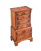 MINIATURE MAHOGANY CHEST ON CHEST at Ross's Online Art Auctions