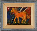 ORANGE PONY by James McKeever ARUA at Ross's Online Art Auctions