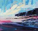 DOWNHILL BEACH by Paula McKinney at Ross's Online Art Auctions