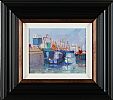 FISHING BOATS, HOWTH HARBOUR by Bill O'Brien at Ross's Online Art Auctions