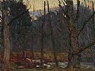TREES, BELVOIR PARK by Hans Iten RUA at Ross's Online Art Auctions