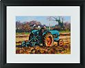 THE BLUE TRACTOR by Donal McNaughton at Ross's Online Art Auctions