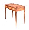 MAHOGANY SHAPED FRONT CONSOLE TABLE at Ross's Online Art Auctions
