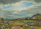 CLAGGAN DUNFANAGHY, DONEGAL by Frank Egginton RCA FIAL at Ross's Online Art Auctions