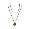 GUCCI GOLD TONE NECKLACE at Ross's Online Art Auctions