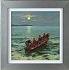 MOONLIGHT FISHING by Donal McNaughton at Ross's Online Art Auctions