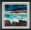 HEADLAND SURF, MARBLE HILL, COUNTY DONEGAL by J.P. Rooney at Ross's Online Art Auctions