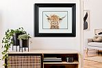 THE HIGHLAND COW by Anne Jolivet at Ross's Online Art Auctions